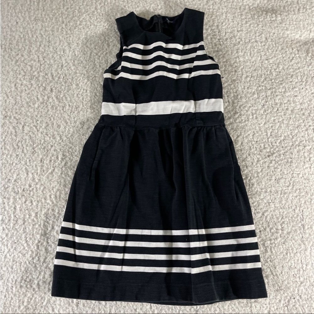 Madewell medium black and white dress